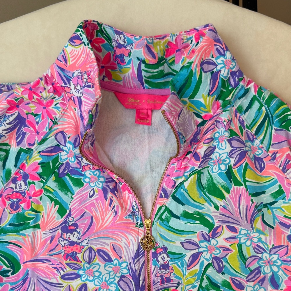Lilly Pulitzer Disney Half Zip Pullover